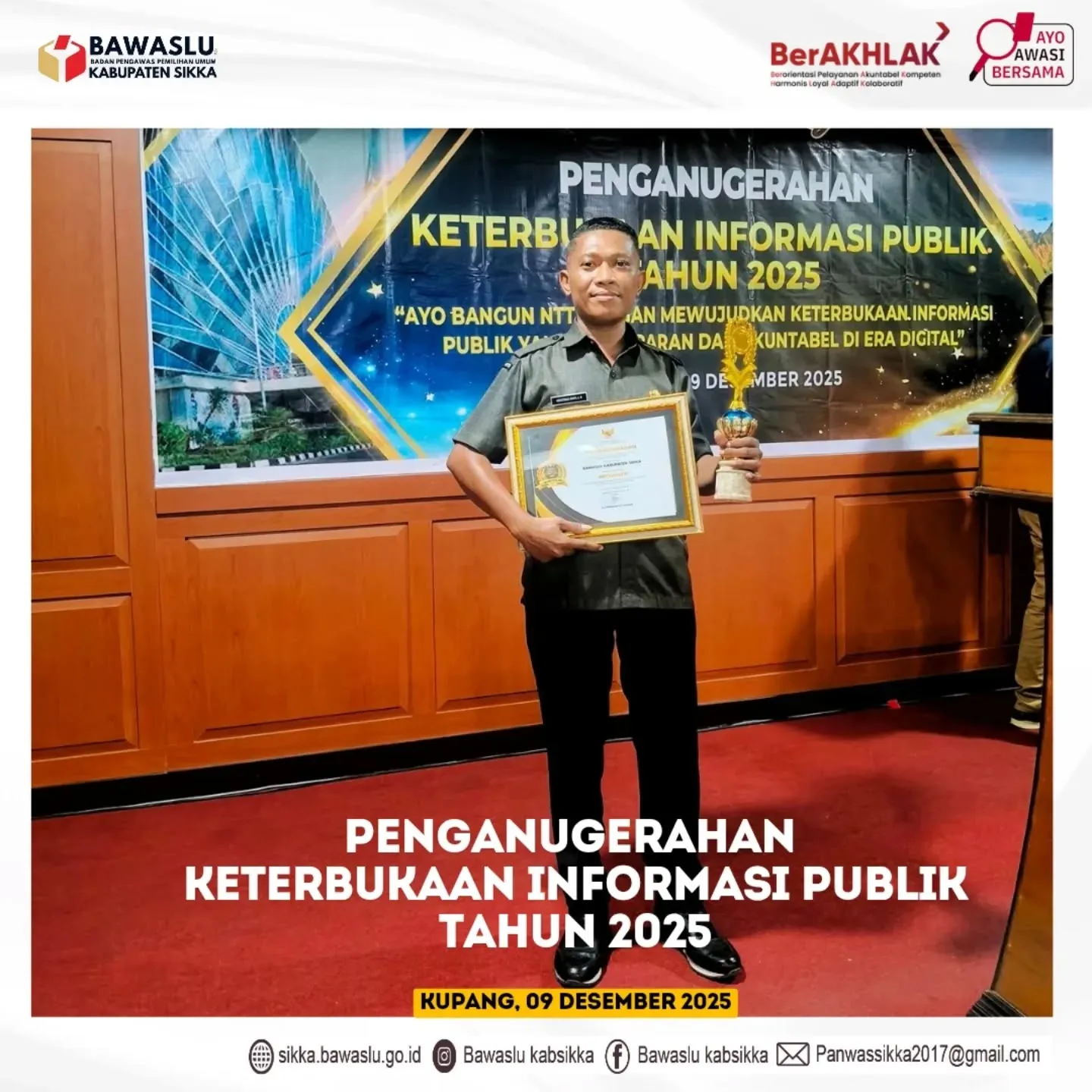PENGANUGERAHAN KETERBUKAAN INFORMASI PUBLIK TAHUN 2025