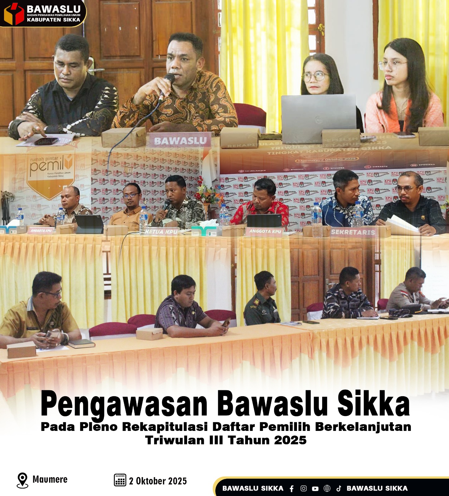 Bawaslu Kabupaten Sikka