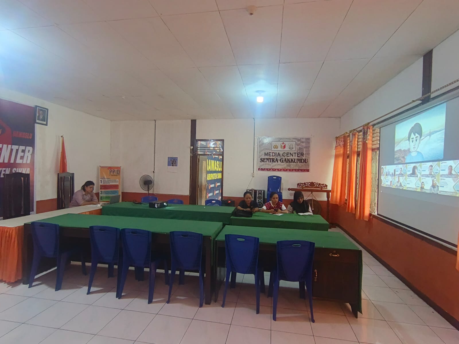 Bawaslu Sikka Ikuti Rapat Evaluasi SDMO