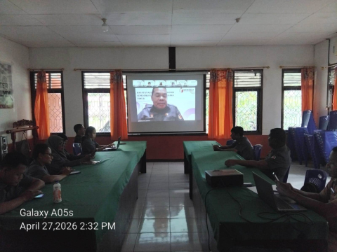 Rapat Zoom SDM BWS NTT