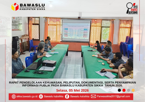 kegiatan kehumasan bws sikka
