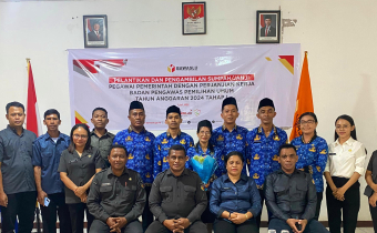 Pelantikan PPPK Bawaslu Kab.Sikka