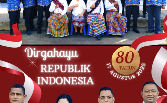 Foto bersama memperingati HUT RI Ke - 80