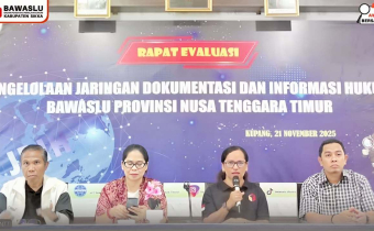 Kegiatan Evaluasi JDIH bws sikka